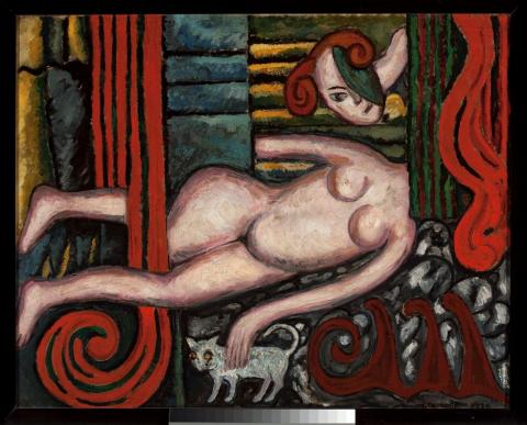 Fotografia: Akt z kotem