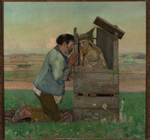 Fotografia: Spowiedź, Wirtualne Muzeum Narodowe w Warszawie