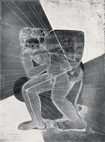 Fotografia: Kompozycja heliograficzna VIII - Rodzi się epoka